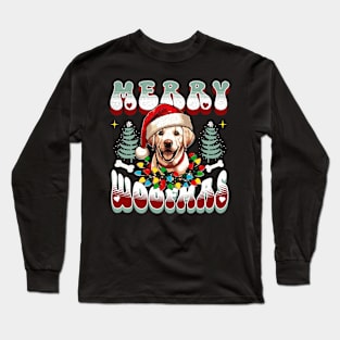 Cute Christmas Labrador Long Sleeve T-Shirt